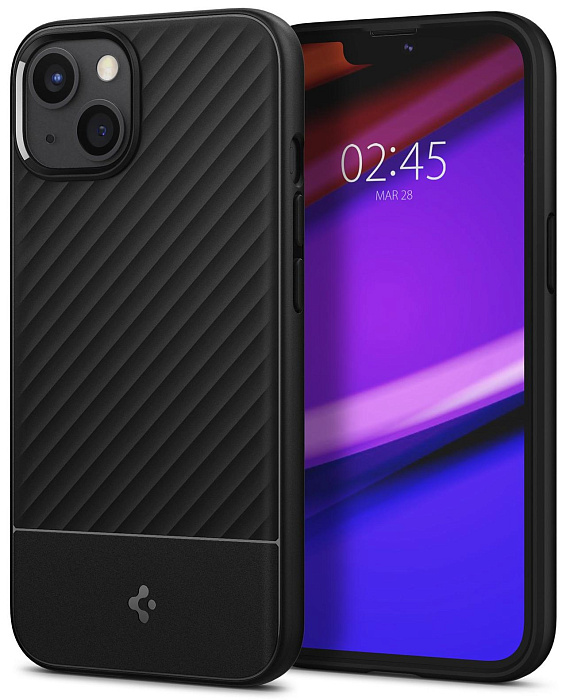 Купить Чехол-накладка Spigen Core Armor (ACS04648) для iPhone 14 Plus (Matte Black)